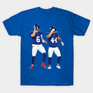 Cam Skattebo Jaxson Dart  New York Giants T-Shirt
