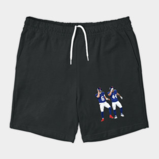 Cam Skattebo Jaxson Dart  New York Giants Shorts