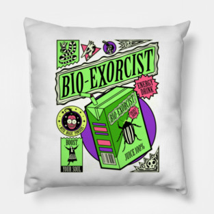Bio Exorcist Energy Drink Pillow