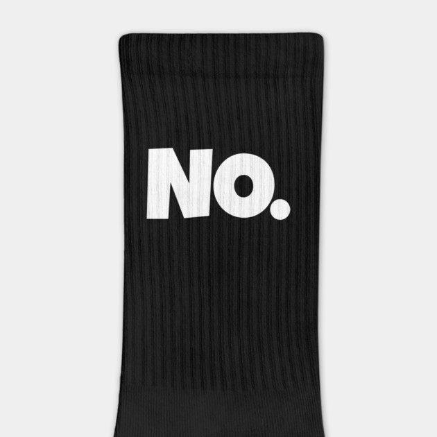 NO. Shirt- Sarcastic Refusal Funny Anti-Social | sarcastic refusal,funny introvert apparel, anti-social humor, novelty quote tee, just say no, text, hilarious rejection, attitude statement by OUTFITPAW