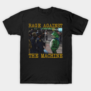 Portland Frog Protest - Rage Against The Machine T-Shirt
