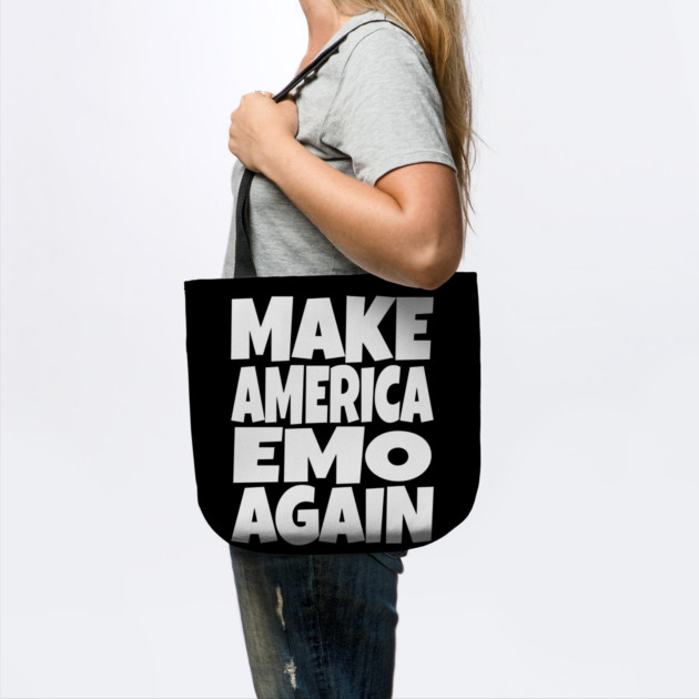 Make America Emo Again - Funny Music Sarcasm Gift by OUTFITPAW