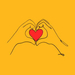 lineart love T-Shirt