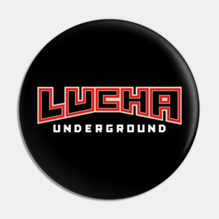 Lucha Underground Logo Shirt | Retro El Rey Network Lucha Libre Tee Pin