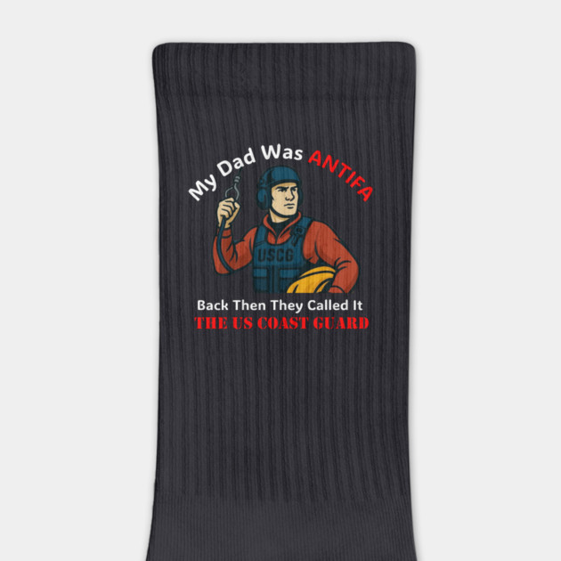 My Dad Was ANTIFA — US Coast Guard by Charles's Store 8