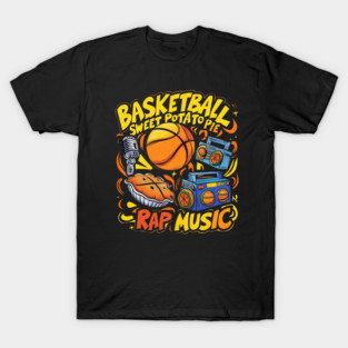 Basketball Sweet Potato Pie Rap Music Outfit 2 T-Shirt