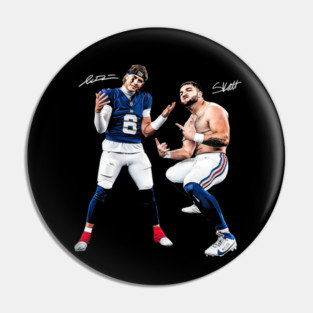 Cam Skattebo & Jaxson Dart Aura Pin