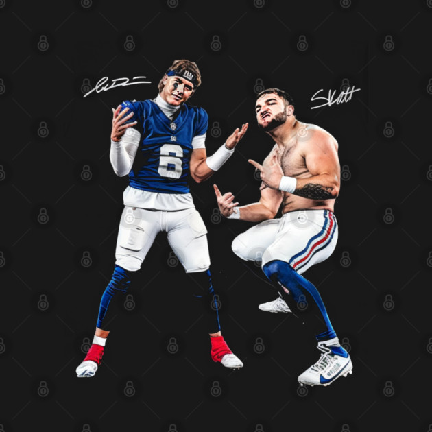 Cam Skattebo & Jaxson Dart Aura T-Shirt