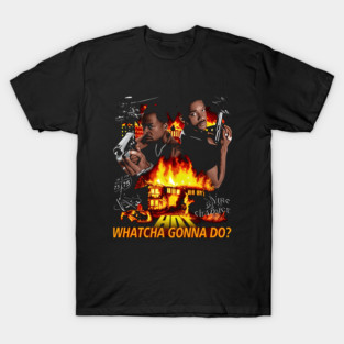 Bad Boys Movie Whatcha Gonna Do Explosion Design T-Shirt