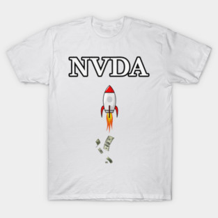 Nvidia stock rocket NVDA T-Shirt