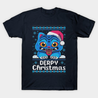 Derpy tiger ugly christmas sweater T-Shirt