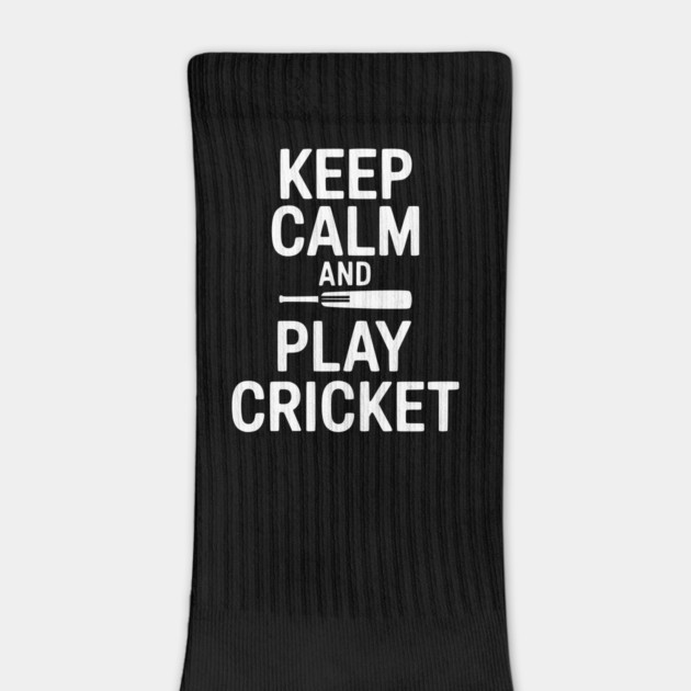 Keep Calm and Play Cricket by Frank Ring