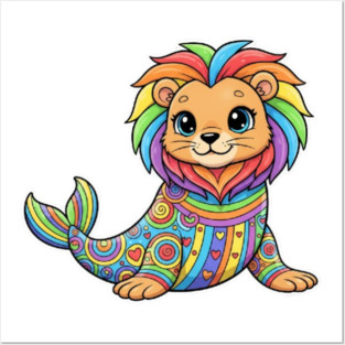 SEA LION Posters and Art