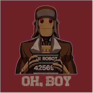 GI. ROBOT- OH BOY Posters and Art