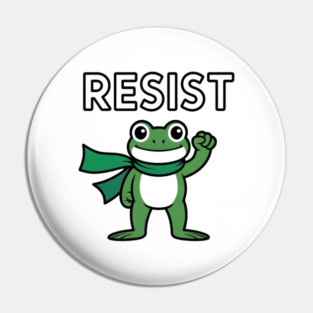 Portland-Frog Pin