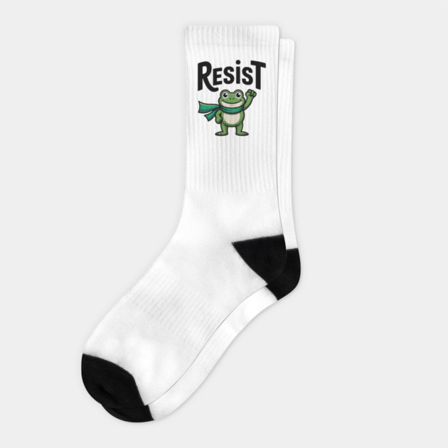 Portland-Frog Socks by Creatifly Graphic Tees
