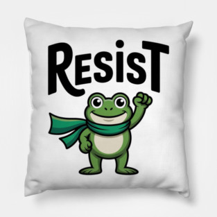 Portland-Frog Pillow