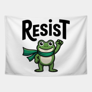 Portland-Frog Tapestry