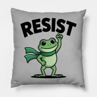 Portland-Frog Pillow