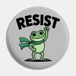 Portland-Frog Pin