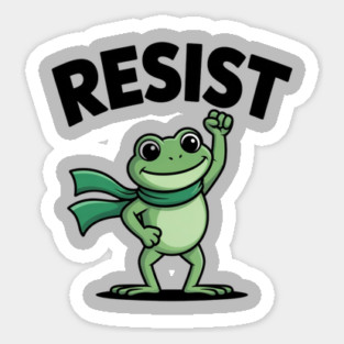 Portland-Frog Sticker