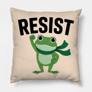 Portland-Frog Pillow