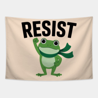 Portland-Frog Tapestry