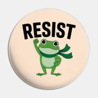 Portland-Frog Pin