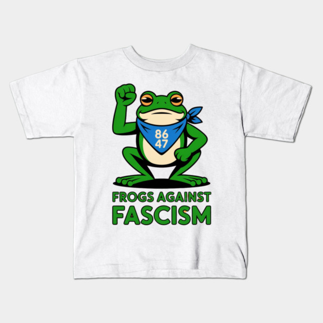 Portland-Frog Kids T-Shirt by Creatifly Graphic Tees