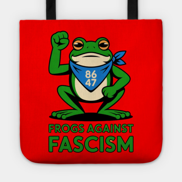 Portland-Frog Tote by Creatifly Graphic Tees