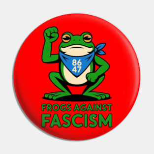 Portland-Frog Pin