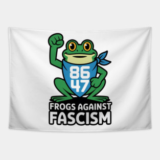 Portland-Frog Tapestry