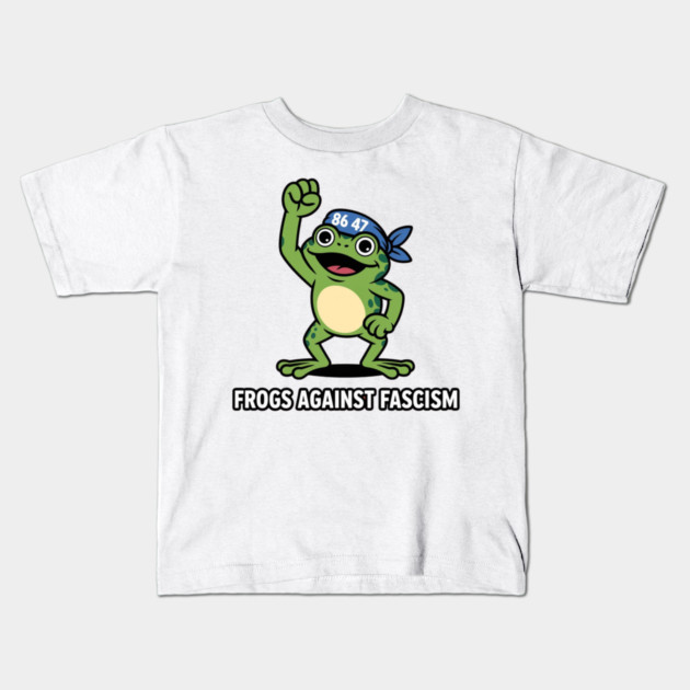 Portland-Frog Kids T-Shirt by Creatifly Graphic Tees