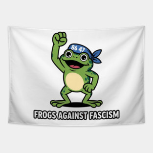 Portland-Frog Tapestry