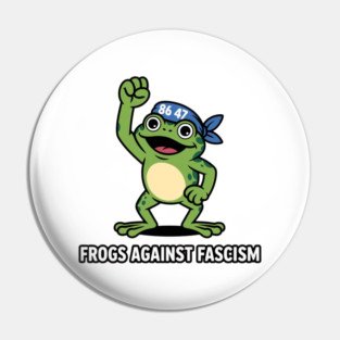 Portland-Frog Pin