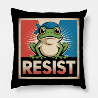 Portland-Frog Pillow