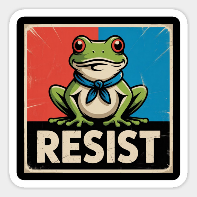 Portland-Frog Magnet by Creatifly Graphic Tees