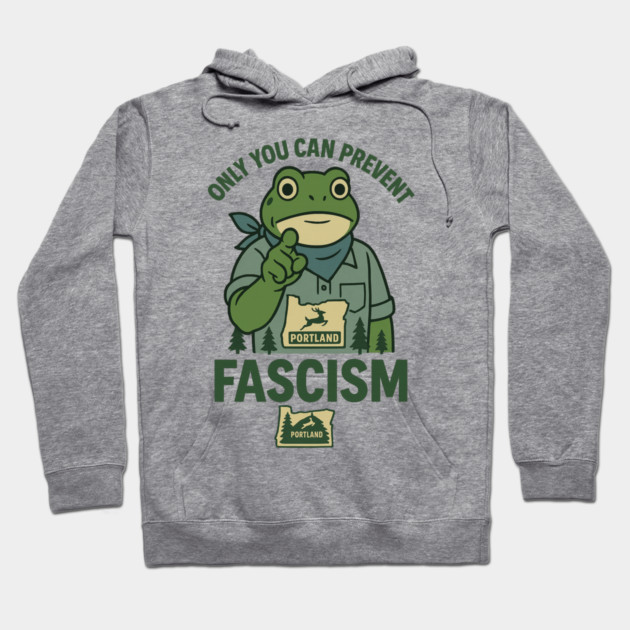 Portland-Frog Hoodie by ArtistTee ⭐⭐⭐⭐⭐