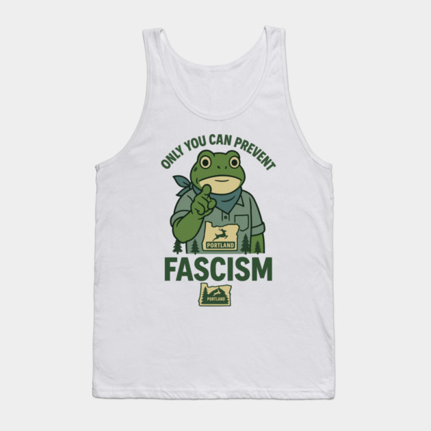 Portland-Frog Tank Top by ArtistTee ⭐⭐⭐⭐⭐