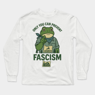 Portland-Frog Long Sleeve T-Shirt
