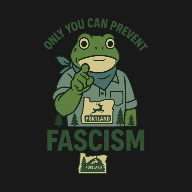 Portland-Frog by ArtistTee ⭐⭐⭐⭐⭐