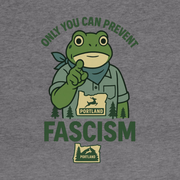 Portland-Frog by ArtistTee ⭐⭐⭐⭐⭐