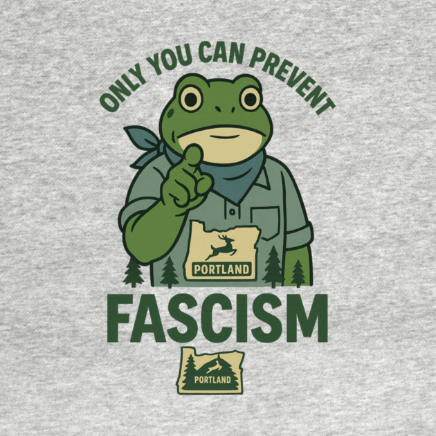 Portland-Frog by ArtistTee ⭐⭐⭐⭐⭐