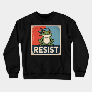 Portland-Frog Crewneck Sweatshirt