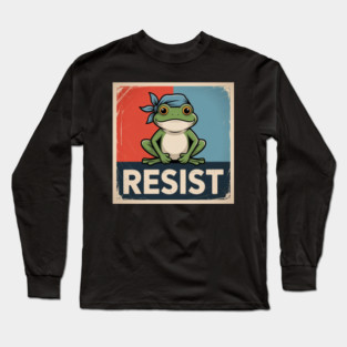 Portland-Frog Long Sleeve T-Shirt