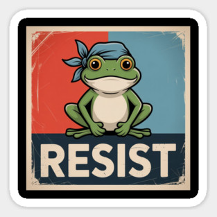 Portland-Frog Sticker