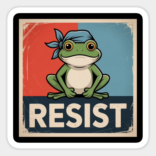 Portland-Frog Magnet by Creatifly Graphic Tees