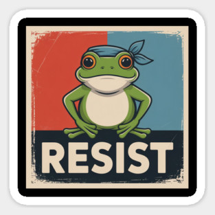 Portland-Frog Sticker