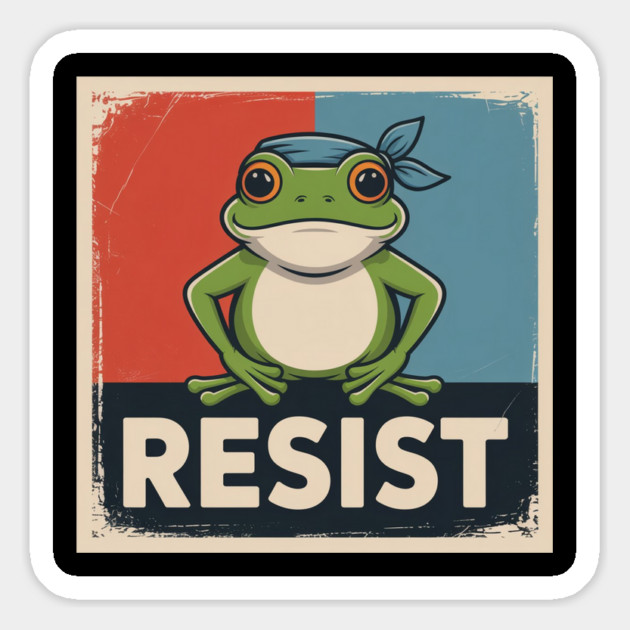 Portland-Frog Magnet by Creatifly Graphic Tees