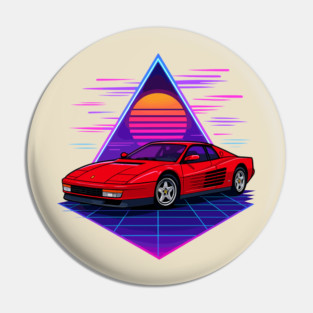 Ferrari Testarossa Pin